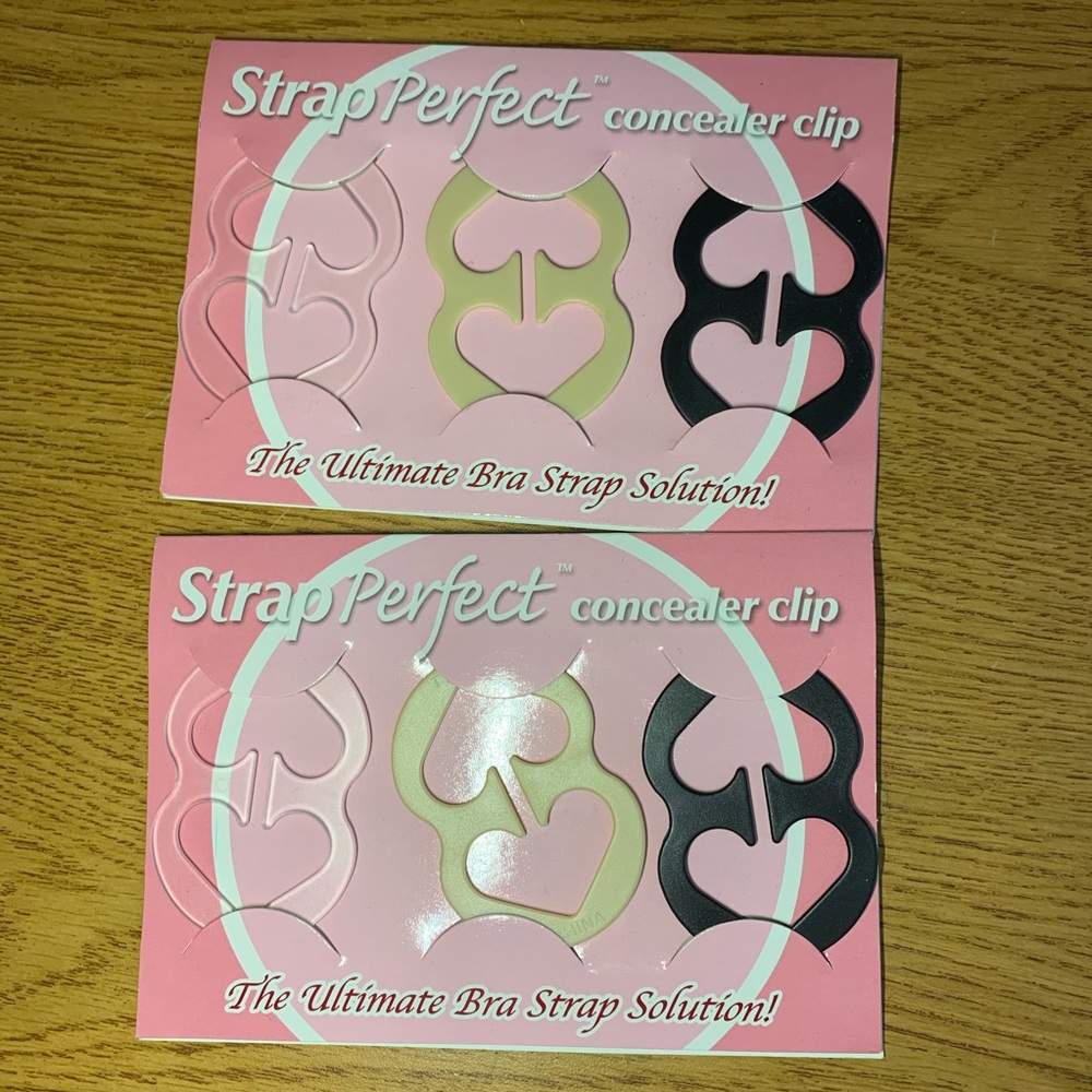 2 sets Strap perfect concealer clips